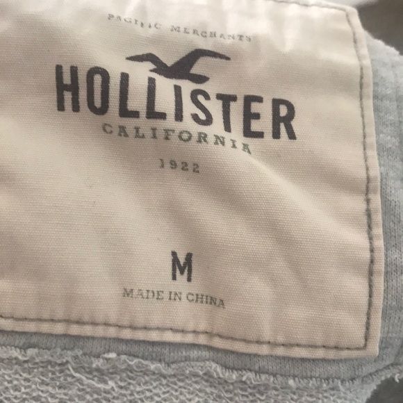 Hollister M Grey Sweatshirt Zip Up 2215 - Picture 6 of 6
